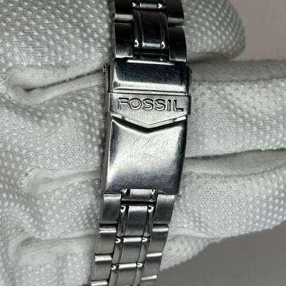 Reloj Fossil CH-2211 Cronógrafo 1995 | 40 mm | Brazalete Original ELECTRIC BLUE