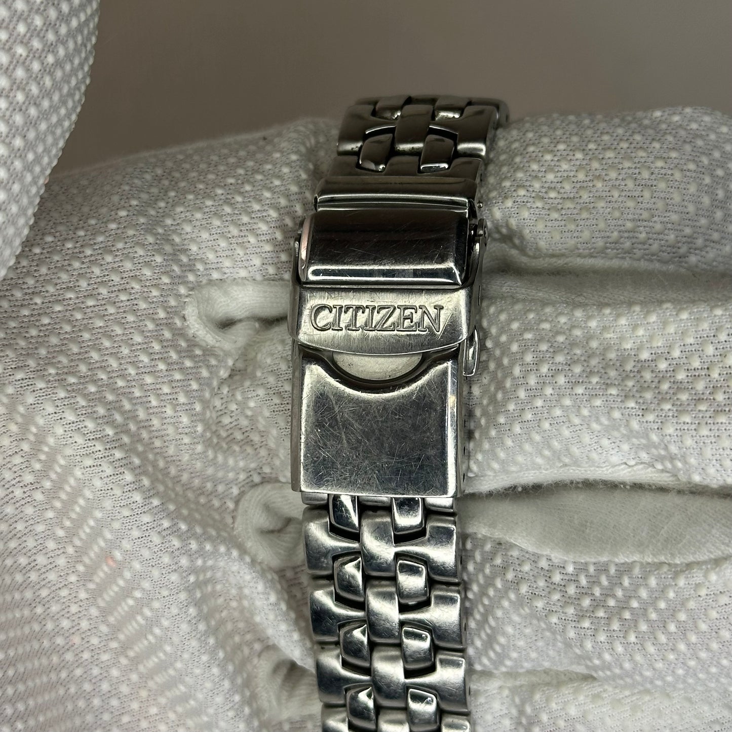Reloj Citizen Eco-Drive Año 2003  WR200 Azul Sunburst | E110 | Acumulador Nuevo | 42 mm