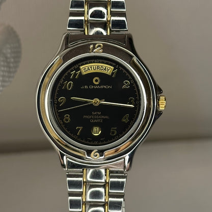 Reloj J.B. Champion Professional 1993 President Style Bicolor 40mm New Old Stock