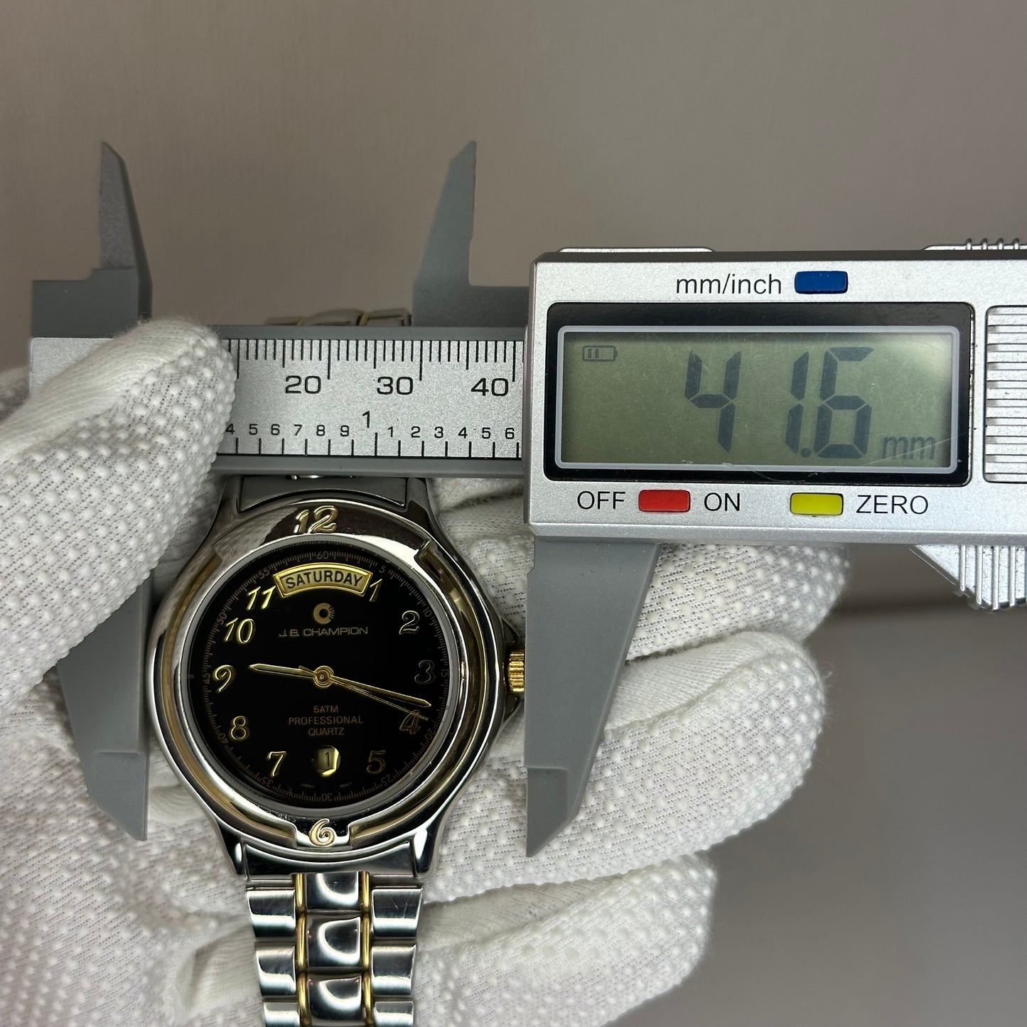 Reloj J.B. Champion Professional 1993 President Style Bicolor 40mm New Old Stock