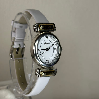 Reloj Brighton Champagne Año 2000 Mujer | Corazón aplicado, diseño joya y pulsera nueva