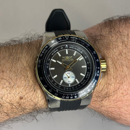 Reloj Invicta Aviator 49294 Años 2020´s con escala de conversiones / Grande 50mm