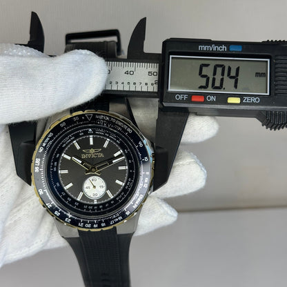 Reloj Invicta Aviator 49294 Años 2020´s con escala de conversiones / Grande 50mm