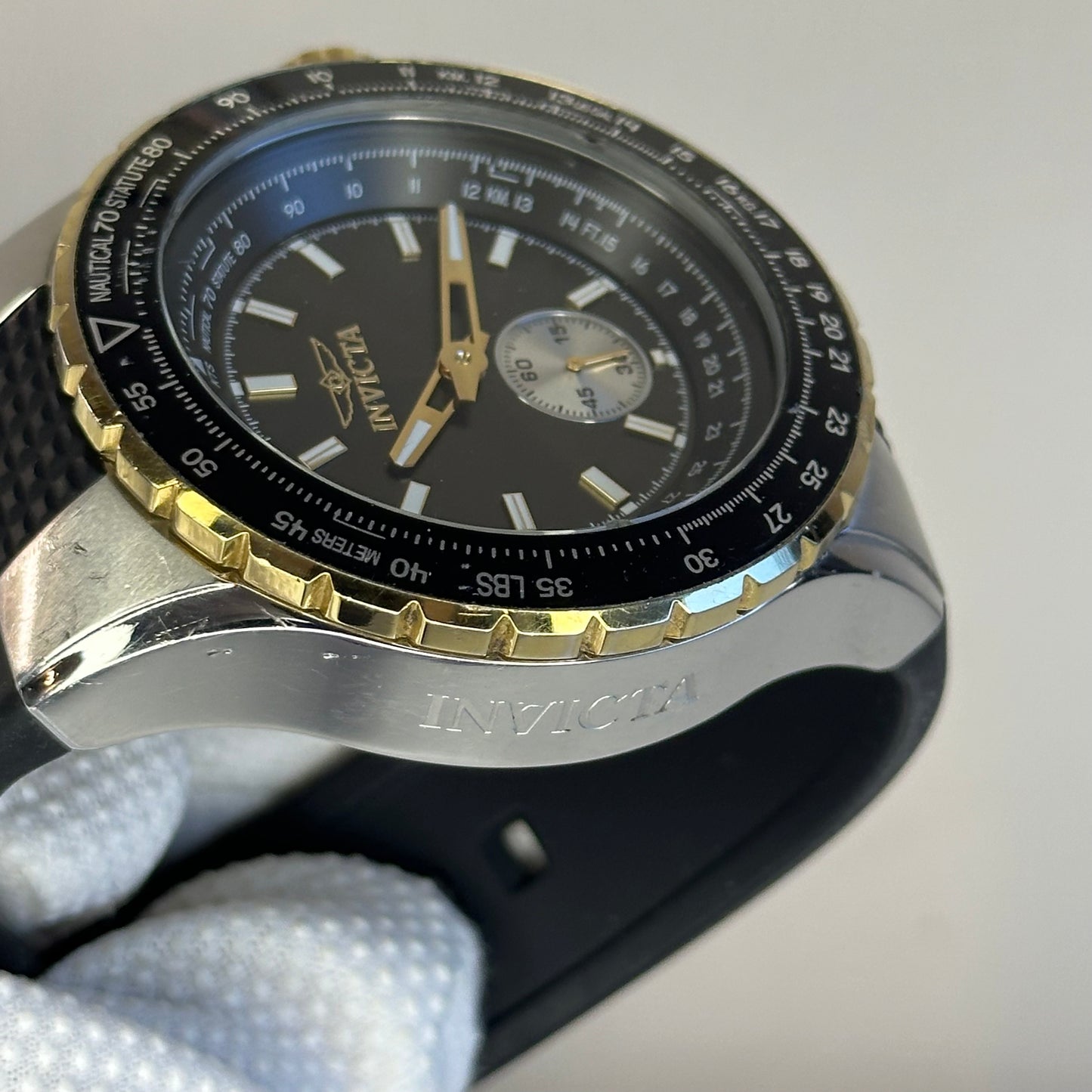 Reloj Invicta Aviator 49294 Años 2020´s con escala de conversiones / Grande 50mm