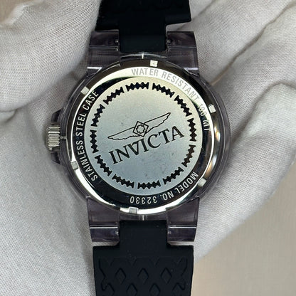 Reloj Invicta Pro Diver Hombre 32330 Caja translúcida Año 2019 Diseño Escamas