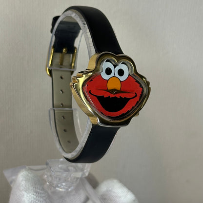 Reloj Elmo de Plaza Sésamo Año 1995 Fantasma Sesame Street Elmo Face-Shaped
