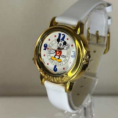 Reloj Lorus by SEIKO Disney Mickey Mouse V421-0200 Musical “Birthday” Año 1990 Impecable
