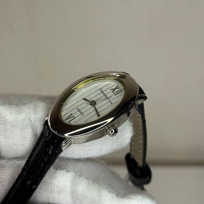 Reloj de mujer ovalado Charter Club Año 2006 Japan Movt. Inspiración Art Déco