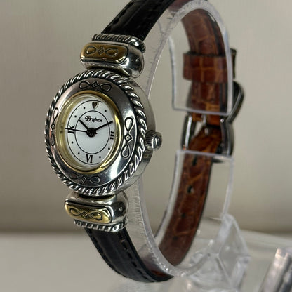 Reloj Joya con pulsera reversible Brighton Años 2000´s / Inspiración platería Western