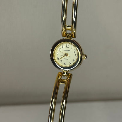 Reloj Joya Carriage by Timex J5 Año elab. 2001 Impecable Pulsera doble varilla
