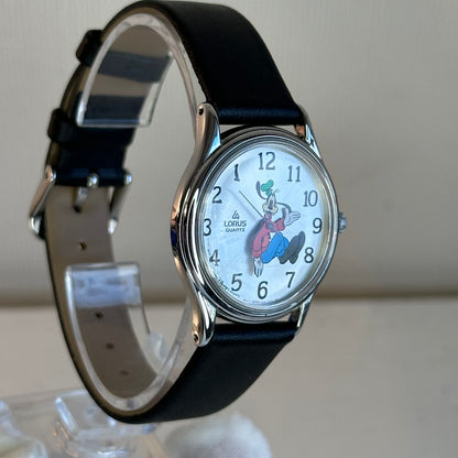 Reloj Lorus by SEIKO Disney Goofy Backwards Año 1992 Avanza hacia atrás TRIBILÍN