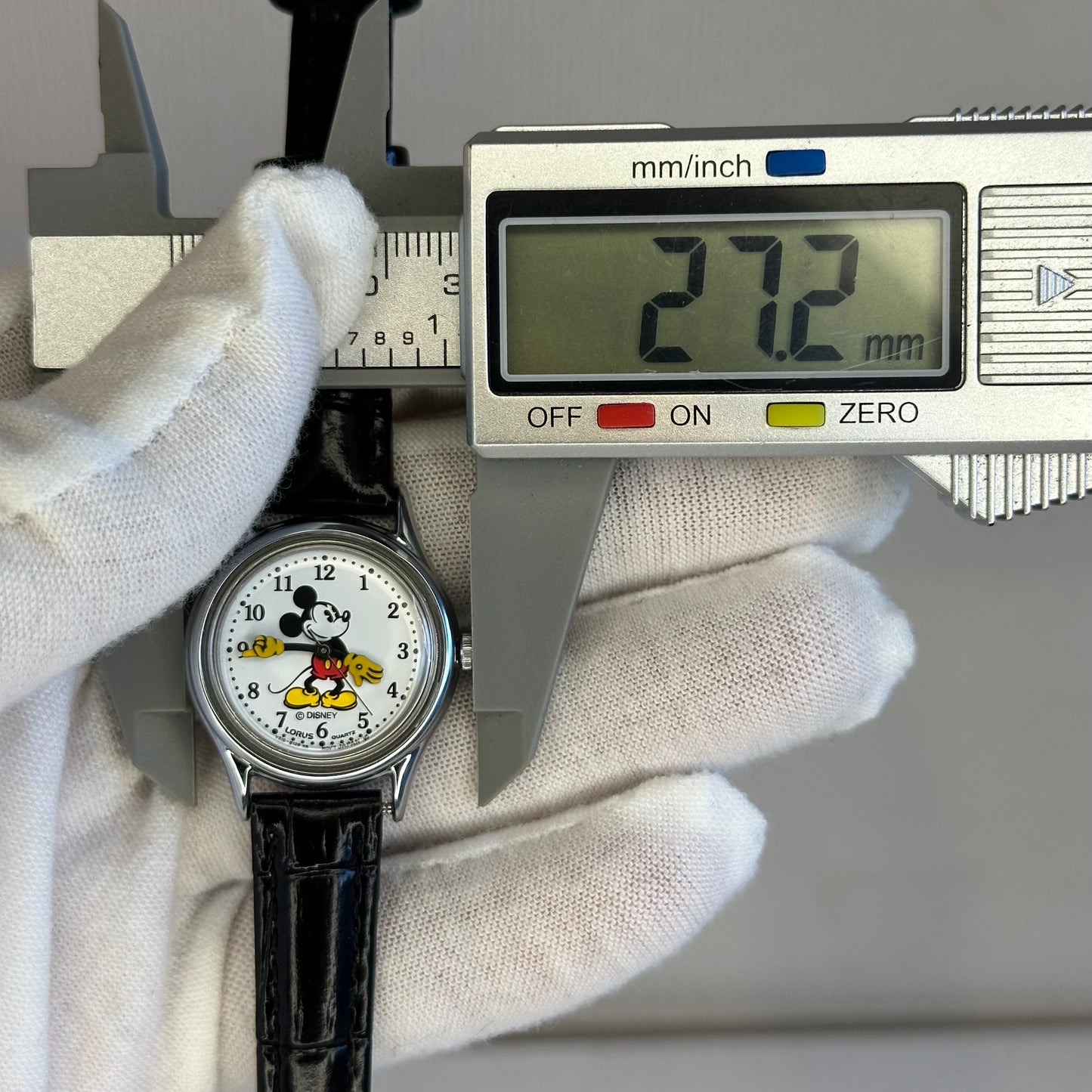 Reloj Lorus by SEIKO Disney Mickey Mouse Año 1990 Un clásico con Pulsera nueva