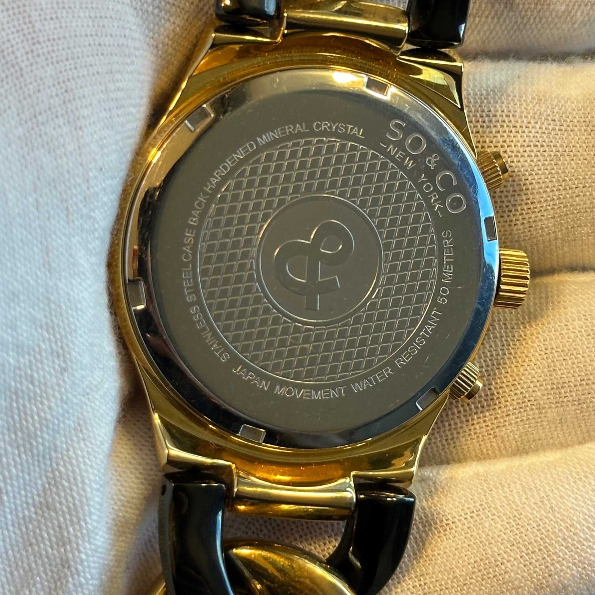 Reloj de mujer grande SO&CO New York SoHo Multifunción Año 2011 Maximalista - imagen 10