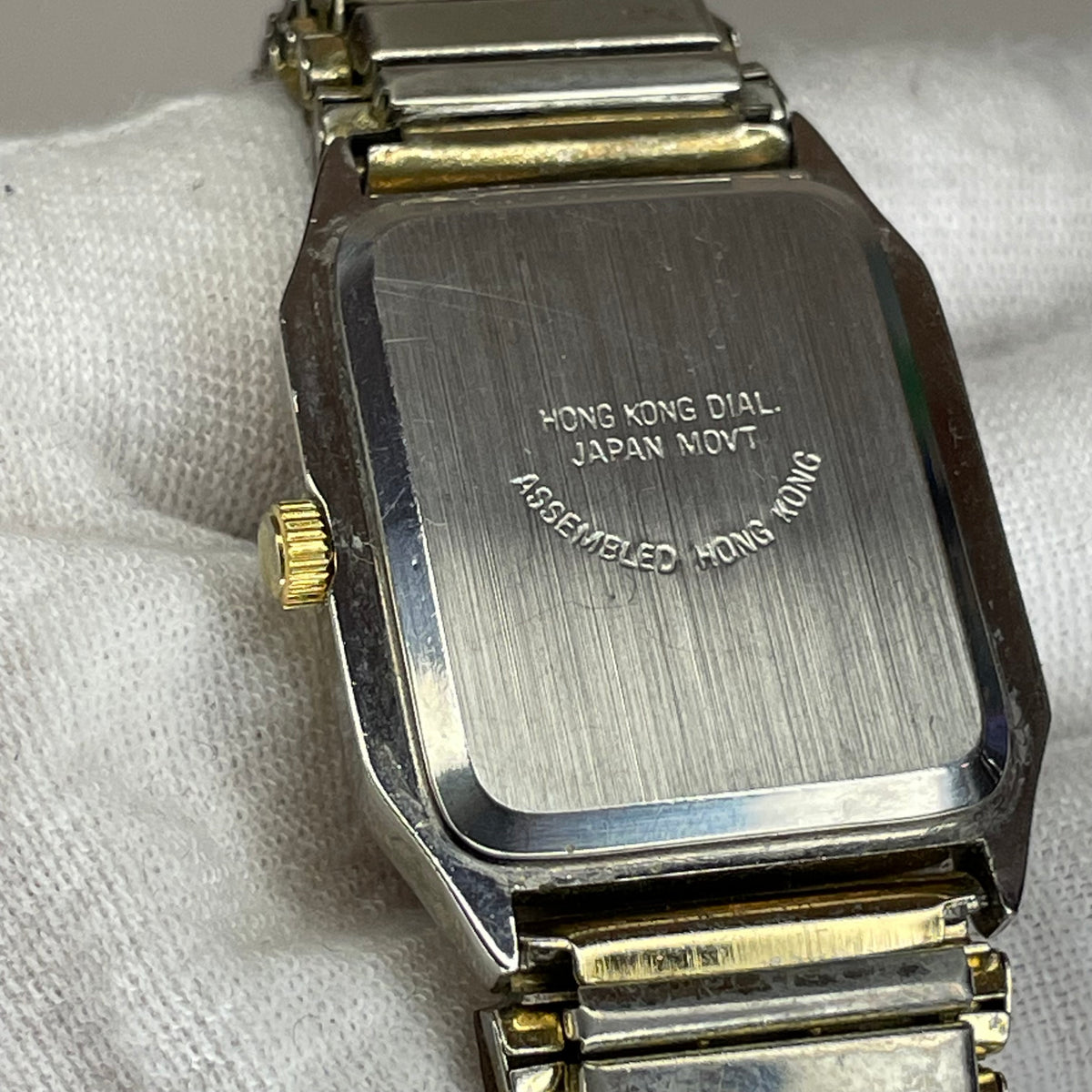 Reloj joya de mujer SelectTime 1988 Resina veteada estilo ojo de tigre Impecable - fotografía 6