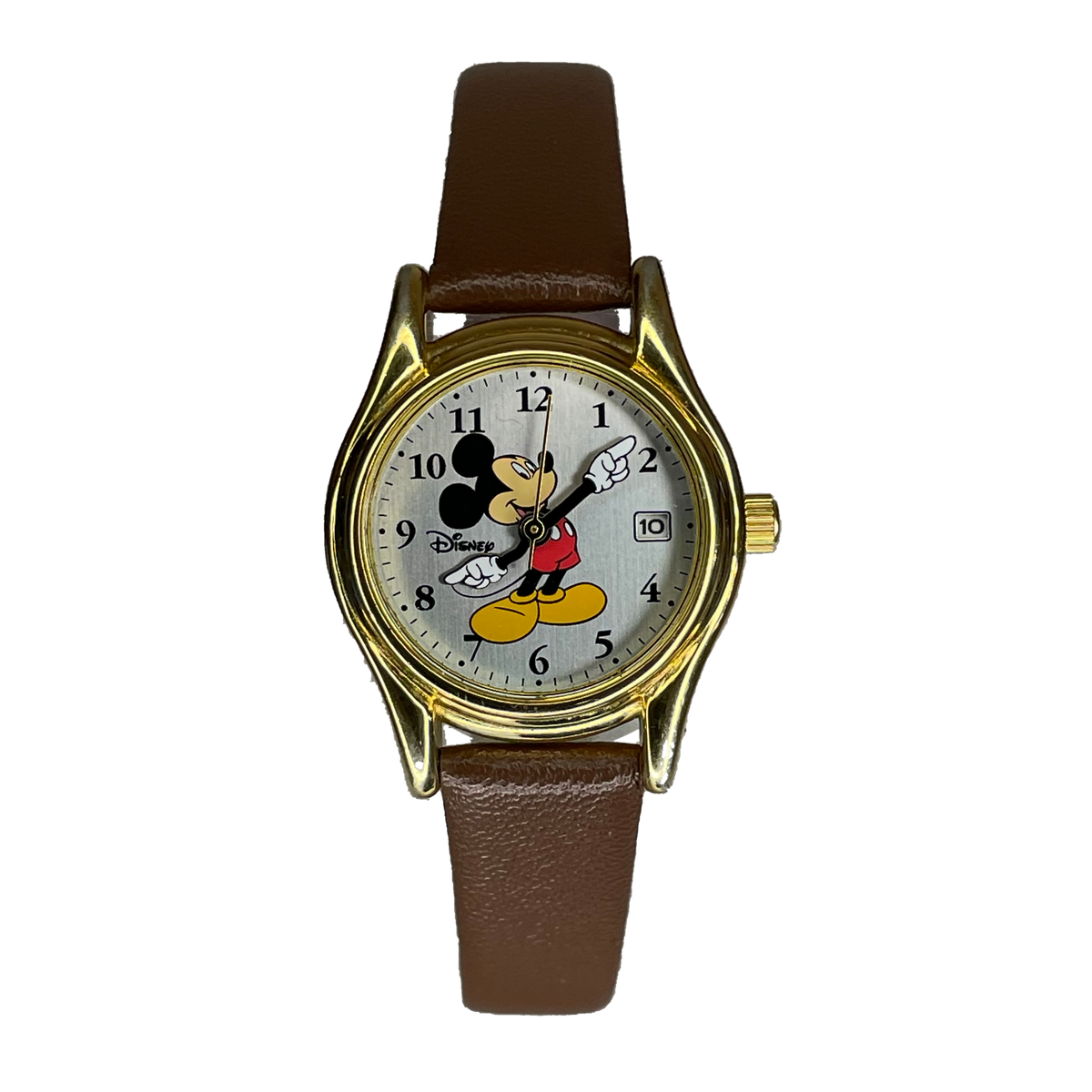 Reloj Disney Mickey Mouse MC 0076 con brazos indicadores y fechador Año 1998 Un clásico — imagen 1