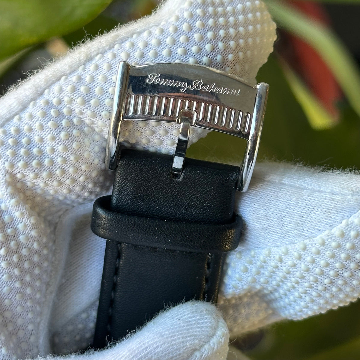 Reloj de Plata Maciza 925 Tommy Bahama TB1038 Hombre Año 2006 ÚNICO