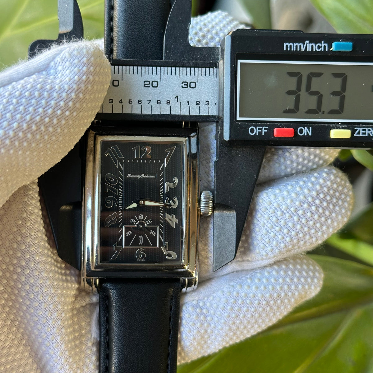 Reloj de Plata Maciza 925 Tommy Bahama TB1038 Hombre Año 2006 ÚNICO