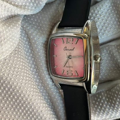 Osirock Mujer Cara Rosa Tornasolada y Caja Cuadrada Año 2003 Pulsera Nueva ÚNICO - foto 5