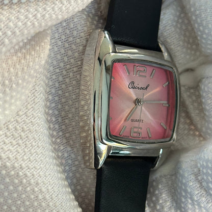 Osirock Mujer Cara Rosa Tornasolada y Caja Cuadrada Año 2003 Pulsera Nueva ÚNICO - foto 3