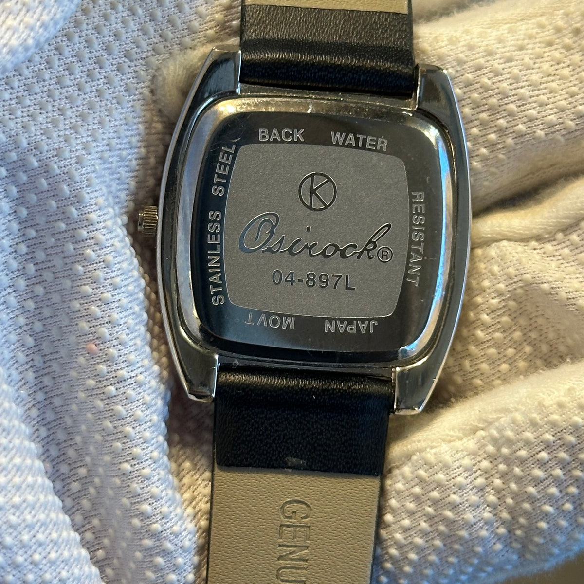 Osirock Mujer Cara Rosa Tornasolada y Caja Cuadrada Año 2003 Pulsera Nueva ÚNICO - foto 6