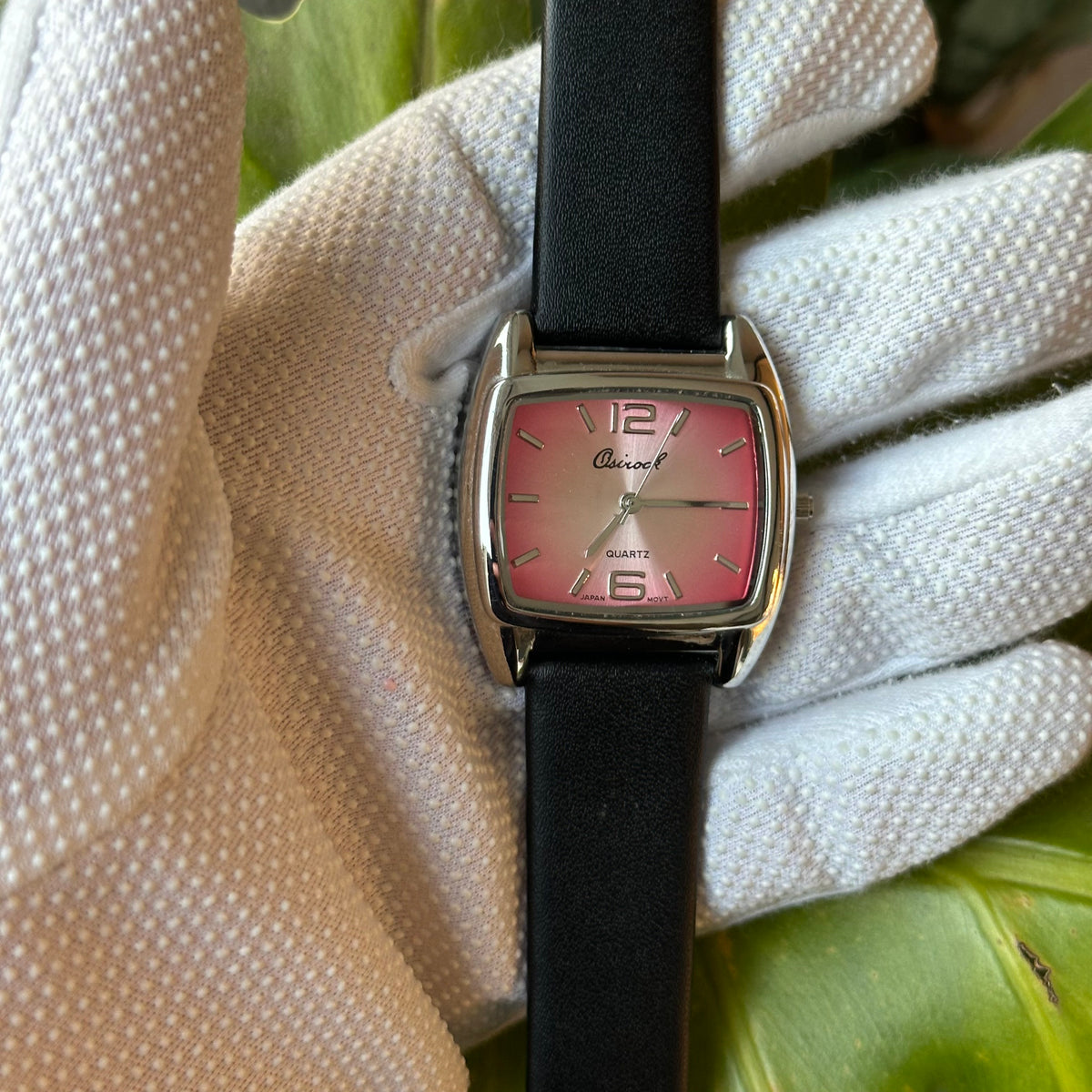 Osirock Mujer Cara Rosa Tornasolada y Caja Cuadrada Año 2003 Pulsera Nueva ÚNICO - foto 8