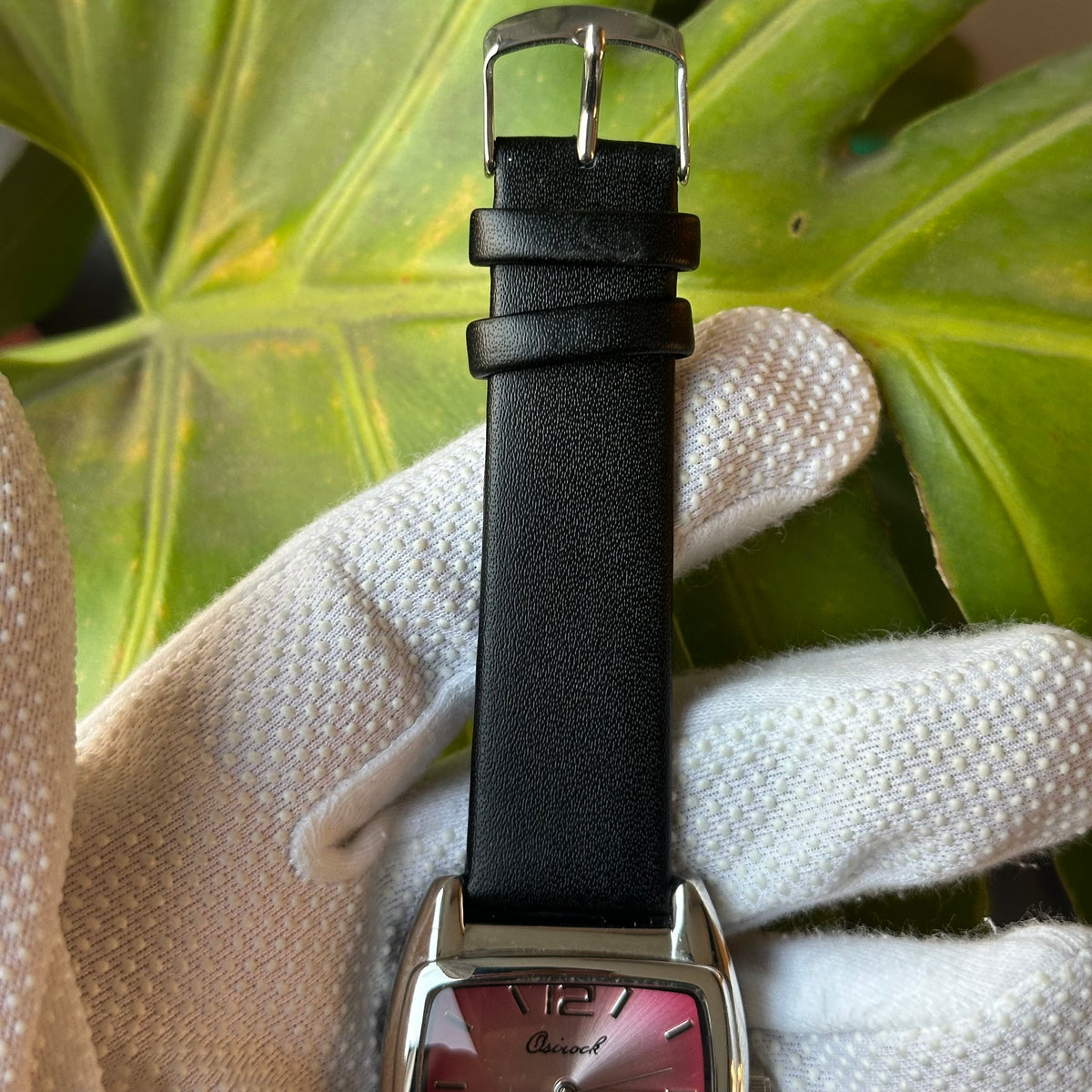 Osirock Mujer Cara Rosa Tornasolada y Caja Cuadrada Año 2003 Pulsera Nueva ÚNICO - foto 9