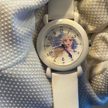 Disney Elsa Frozen con Pulsera Blanca Nueva de Eco Cuero Año 2020 JAPAN MOVT - foto 7