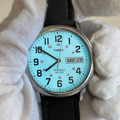 Reloj Timex Easy Reader Indiglo - detalle de esfera