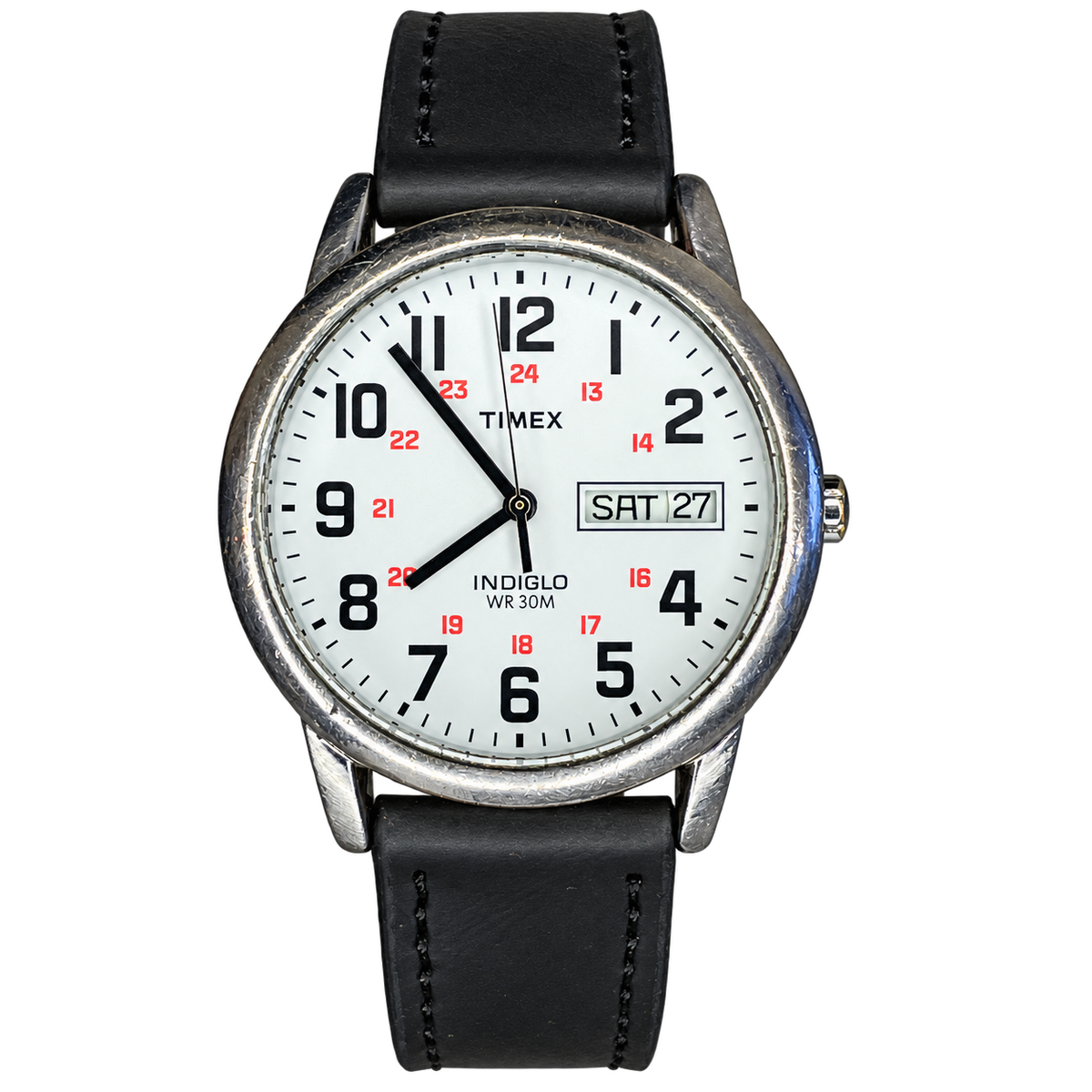 Reloj Timex Easy Reader Indiglo vintage para hombre - portada