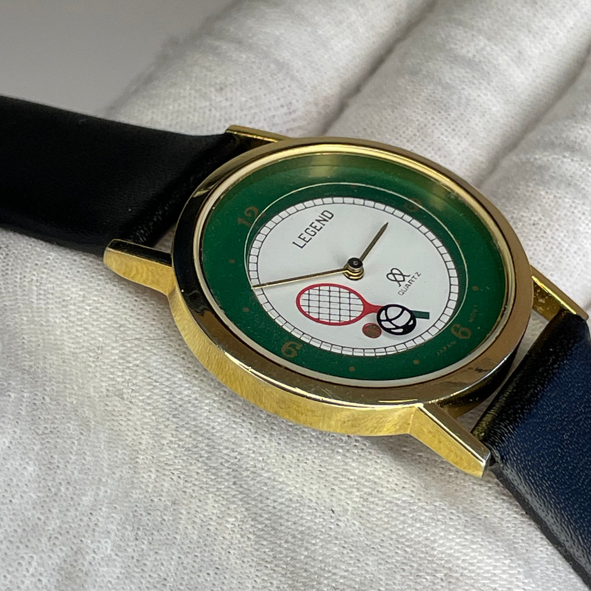 Reloj Legend tenis retro - detalle de esfera