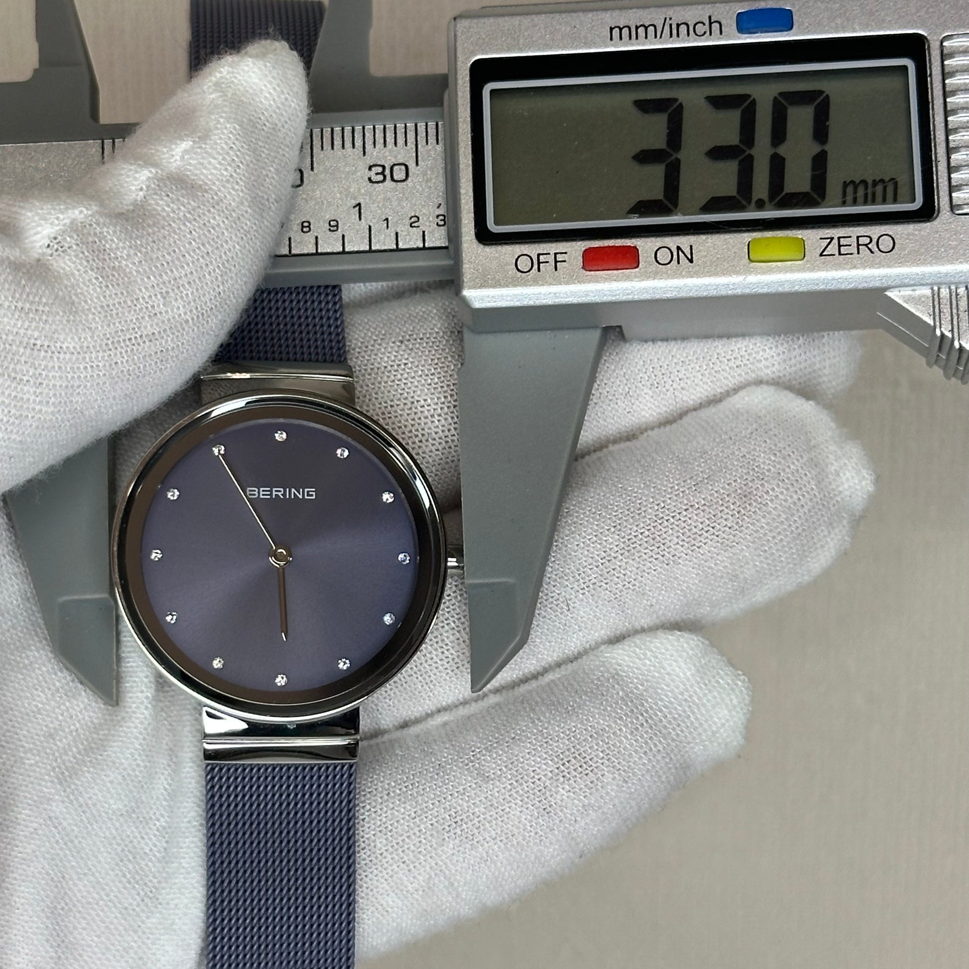 Reloj Mujer BERING CRISTAL DE ZAFIRO FullSet Año2026 Nuevo Cristales Swarovski - imagen 3