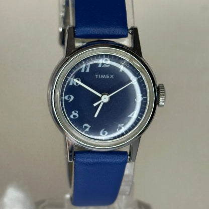 Reloj Timex Mujer A Cuerda Cavatina Elaborado en 1970 Funciona perfecto Modernismo gráfico - imagen 5