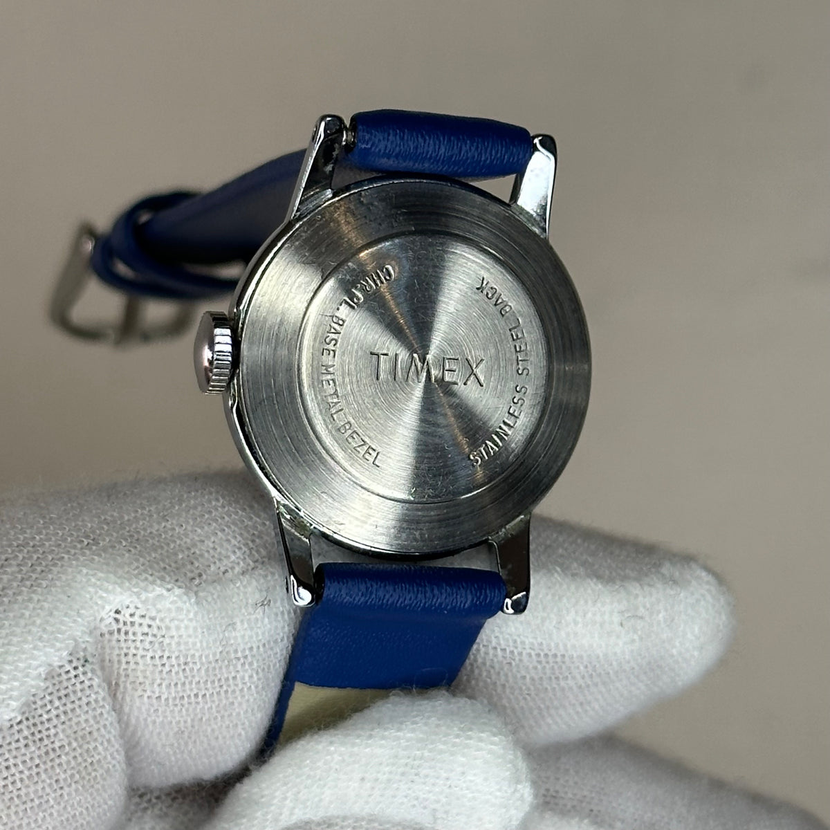 Reloj Timex Mujer A Cuerda Cavatina Elaborado en 1970 Funciona perfecto Modernismo gráfico - imagen 4