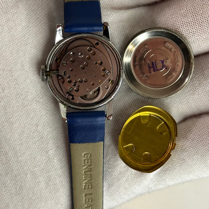 Reloj Timex Mujer A Cuerda Cavatina Elaborado en 1970 Funciona perfecto Modernismo gráfico - imagen 2