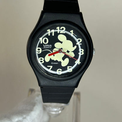 Lorus by SEIKO Disney Mickey Mouse V515-7A00 Fluorescente Año 1991 POP GRÁFICO - imagen 8
