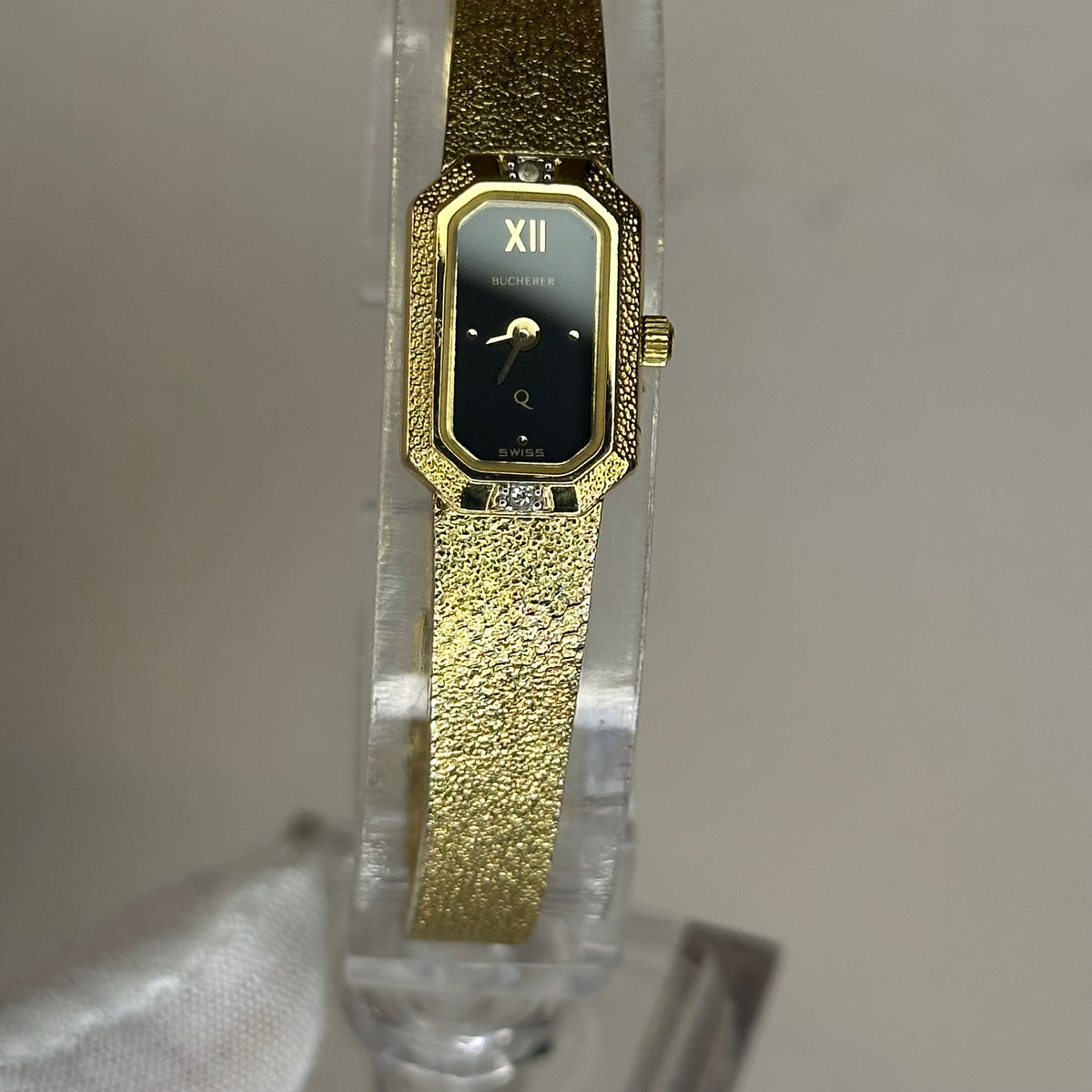 Reloj Joya BUCHERER Chapado Oro de 5 Jewels Año1982 Marca SUIZA del siglo XIX ÚNICO - imagen 12