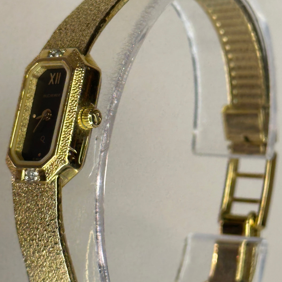Reloj Joya BUCHERER Chapado Oro de 5 Jewels Año1982 Marca SUIZA del siglo XIX ÚNICO - imagen 10