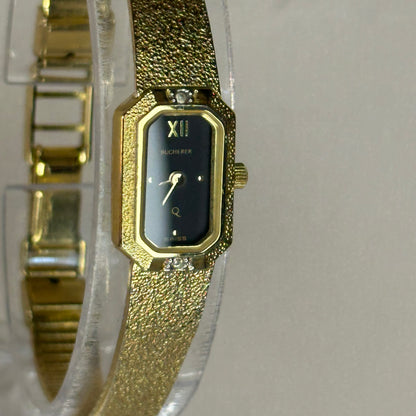Reloj Joya BUCHERER Chapado Oro de 5 Jewels Año1982 Marca SUIZA del siglo XIX ÚNICO - imagen 7