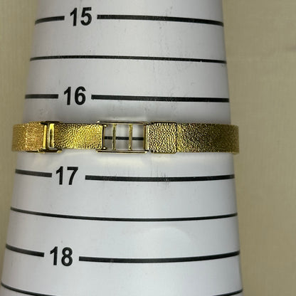 Reloj Joya BUCHERER Chapado Oro de 5 Jewels Año1982 Marca SUIZA del siglo XIX ÚNICO - imagen 3