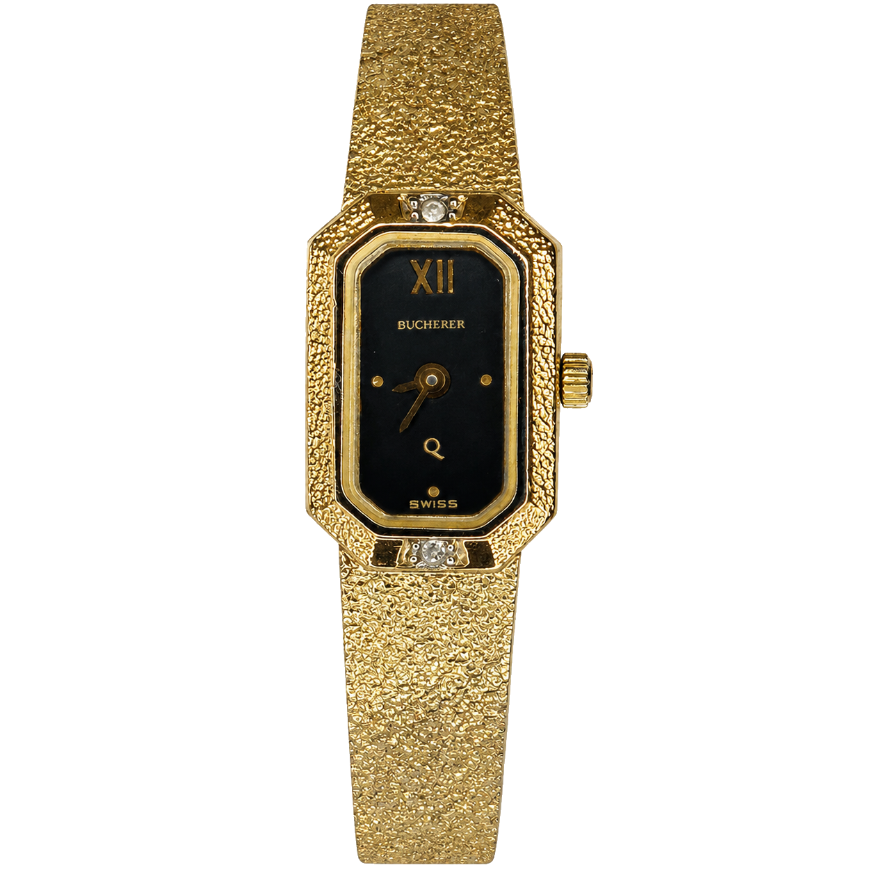 Reloj Joya BUCHERER Chapado Oro de 5 Jewels Año1982 Marca SUIZA del siglo XIX ÚNICO - imagen 1