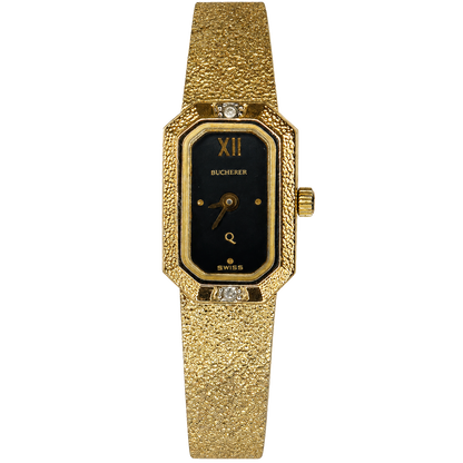 Reloj Joya BUCHERER Chapado Oro de 5 Jewels Año1982 Marca SUIZA del siglo XIX ÚNICO - imagen 1