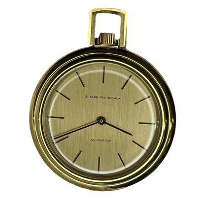Reloj Girard-perregaux De Bolsillo Vintage Año 1979 Chapado Oro18K