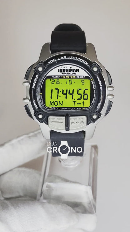 Timex Ironman Triathlon 100 Lap Memory Sep. de 2001 Notable Estado