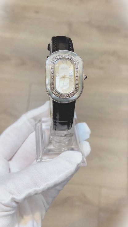 Reloj Ecclissi Mujer Plata 925 Oval Nácar Años 2000´s Art Déco