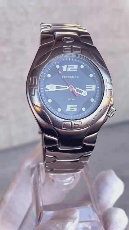 Reloj Freestyle California Surf Steel Hombre Año 2005 Vintage