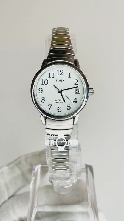 Reloj Timex Easy Reader Mujer Indiglo Calendario Brazalete Extensible febrero de 2019