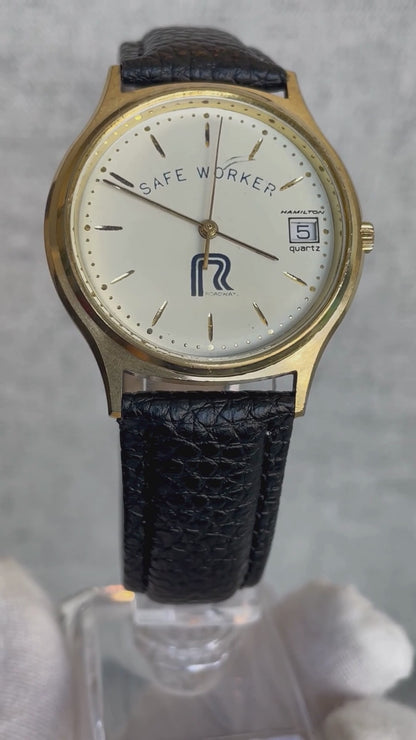 Reloj Hamilton Hombre Año 1991 Safe Worker Pieza Histórica