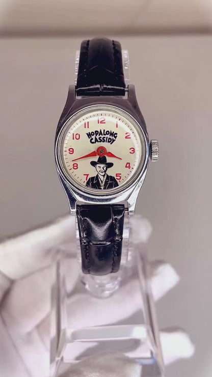 Reloj a cuerda de los años 60s Mujer / Hopalong Cassidy