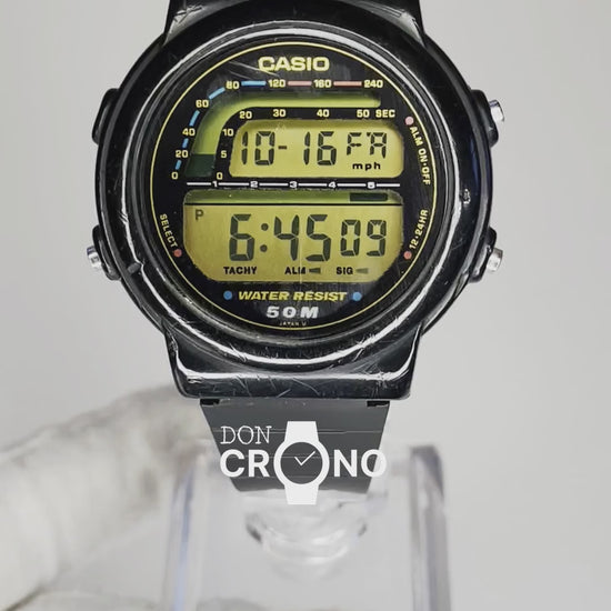Casio TRW-20 Taquímetro Pantalla Estilo Tablero Año 1990 RARO ESCASO