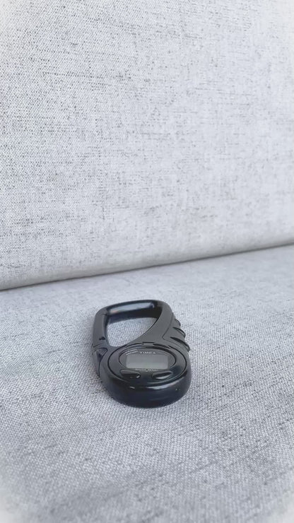 Reloj Timex Digital Mosquetón Carabiner Indiglo Outdoor 2000s